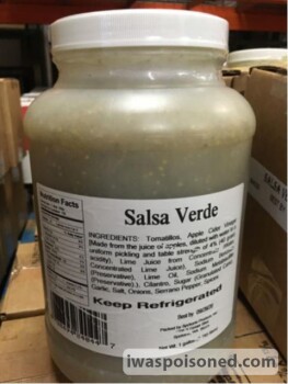 Food Recall Saddlin' Up, Spokane Produce  Salsa - recalled due to Salmonella Company name: Spokane Produce, Inc.... photo #3
