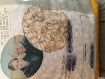 Consumer Review - Food Safety One Degree Organic Foods, Peardonville Road, Abbotsford, BC, Canada Cooked their sprouted Rolled Oat... photo #2