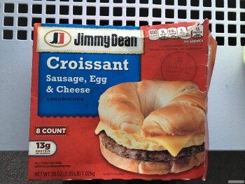 Consumer Review - Food Safety Jimmy Dean's Breakfast Sandwich - Croissant, Egg, and Sausage, Jewel-Osco, 443 East 34th Street, Chi... photo #2