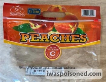 Rappel d'aliments Aldi Assorted Peaches (Loose Bulk and Packaged) - recalled due to  Potential Salmonella enteritidis... photo #2