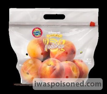 Rappel d'aliments Wawona, Prima, Kroger, Organic Marketside, and Wegmans Bagged Peaches - recalled due to potential Sa... photo #6