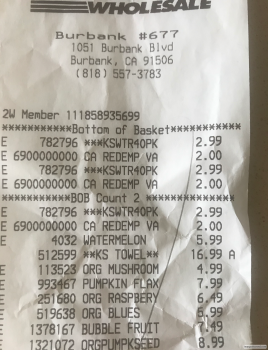 Consumer Review - Food Safety Costco Wholesale, West Burbank Boulevard, Burbank, CA, USA We bought a box of fruit cups with boba (... photo #2