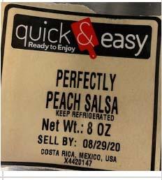 Food Recall Russ Davis Wholesale Peach Salsa and Gift Baskets - recalled due to Potential Salmonella contaminati... photo #2
