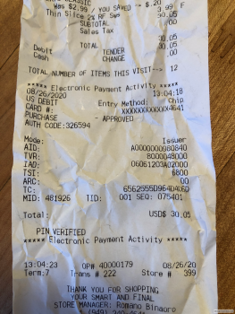 Consumer Review - Food Safety Smart & Final Extra!, Doheny Park Road, Capistrano Beach, CA, USA Bought a 4 pack of Chobani 
The o... photo #4