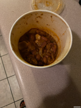Consumer Review - Food Safety Wendy's, North 75th Avenue, Phoenix, AZ, USA Went to chili’s had a large cup. Got very bad body cram... photo #2