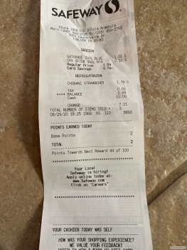 Consumer Review - Food Safety Safeway, Countryside Drive, Turlock, CA, USA I bought Chobabi Greek yogurt photo #2