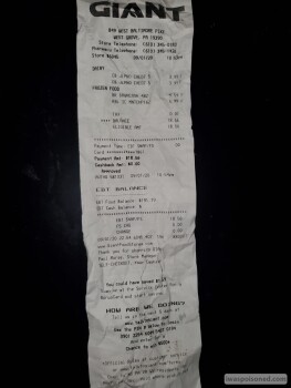 Consumer Review - Food Safety GIANT Food Stores, Old Baltimore Pike, West Grove, PA, USA I ate Cracker Barrel Rich and Bold Cheese... photo #4