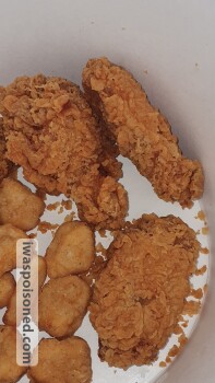 Consumer Review - Food Safety KFC Manchester, Trafford Park, Stretford, Manchester, UK wings and strips ordered today at arround 2... photo #1