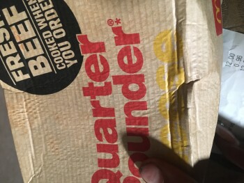 Consumer Review - Food Safety McDonald's, 2109 Wade Hampton Boulevard, Greenville, SC, USA I ate a burger I’m throwing up the meat... photo #3