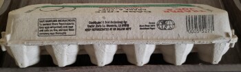 Consumer Review - Food Safety Trader Joe's, Town Center Way, Palm Desert, CA, USA cage free, grade A, large white eggs. Lot #P1488... photo #3