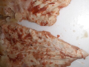 Consumer Review - Food Safety Georgio's Roast Beef & Pizza, Pearl Street, Brockton, Massachusetts, EE. UU. Raw pizza dough,  I tho... photo #1