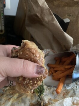 Consumer Review - Food Safety BurgerIM Petworth, Georgia Avenue Northwest, Washington, DC, USA Ok so I ordered the impossible Burg... photo #4