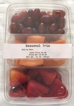 Food Recall Walmart Cut or sliced apples, grapes, mangoes, pineapples, and cantaloupe - recalled due to potentia... Foto #5