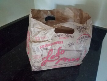 Consumer Review - Food Safety Ledo Pizza - Olney, Olney Laytonsville Road, Olney, MD, USA The gyro (possibly the tzatziki sauce).... photo #3