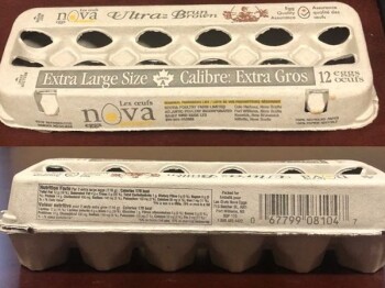 Food Recall Eggs from Hilly Acres Farm - recalled due to Salmonella The CFIA announced the recall of eggs by Hil... photo #3