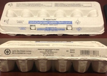 Food Recall Eggs from Hilly Acres Farm - recalled due to Salmonella The CFIA announced the recall of eggs by Hil... photo #7