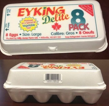 Food Recall Eggs from Hilly Acres Farm - recalled due to Salmonella The CFIA announced the recall of eggs by Hil... photo #8