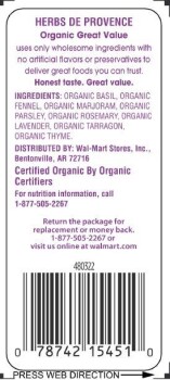 Rappel d'aliments Parsley and Herbes De Provence Sold at Albertons, Walmart,  Safeway & more - recalled due to Salmone... photo #8