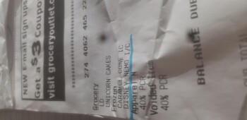 Reseña del consumidor - Seguridad alimentaria Grocery Outlet, West Harder Road, Hayward, California, USA Ice cream.Twice in a week   the same ice... foto #3