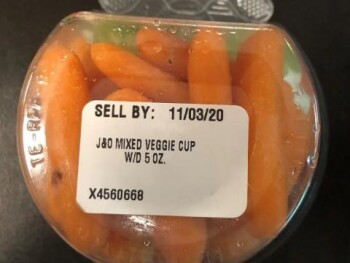 Food Recall Russ Davis Wholesale Mixed Veggie Cup with Dip - recalled due to Undeclared egg Company name: Russ D... photo #2