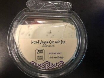 Food Recall Russ Davis Wholesale Mixed Veggie Cup with Dip - recalled due to Undeclared egg Company name: Russ D... photo #3