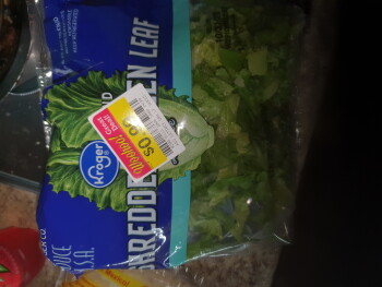 Consumer Review - Food Safety Kroger Marketplace, West 5th Street, Marysville, OH, USA Lettuce It was only me. My boyfriend didn't... photo #4
