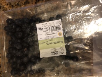 Consumer Review - Food Safety M&S, Notting Hill Gate, Notting Hill, London, UK Blueberries and raspberries
 2 days, 2 people got... photo #1