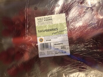 Consumer Review - Food Safety M&S, Notting Hill Gate, Notting Hill, London, UK Blueberries and raspberries
 2 days, 2 people got... photo #2