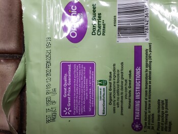 Consumer Review - Food Safety Great Value Organic Dark Sweet Cherries, Walmart Supercenter, West Shawnee Street, Muskogee, Oklahom... photo #1