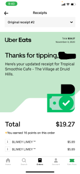 Verbraucherbewertung – Lebensmittelsicherheit Tropical Smoothie Cafe, Briarcliff Road Northeast, Atlanta, DeKalb, GA, USA I ordered a blimey limey... Foto #2