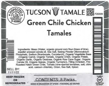 Food Recall Chicken and Pork Tamales - Public Health Alert The FSIS announced a public health alert for ready-to... photo #6