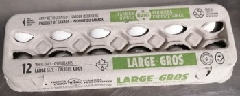 Retiro de alimentos Les Œufs Richard Eggs Inc. Eggs  - recalled due to Salmonella The CFIA announced the recall of eggs... foto #8