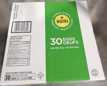 Retiro de alimentos Les Œufs Richard Eggs Inc. Eggs  - recalled due to Salmonella The CFIA announced the recall of eggs... foto #9