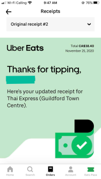 Reseña del consumidor - Seguridad alimentaria Thai Express, 152 Street, Guildford, Surrey, BC, Canada Food that he ate  My fiancé got sick after e... foto #3