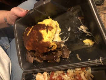 Consumer Review - Food Safety Huddle House, Bypass South, Lawrenceburg, KY, USA Rib tip omelet the mushrooms are spoiled in it Got... photo #2