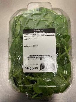 食品召回 Fresh Attitude Baby spinach - recalled due to Salmonella Company name: Vegpro International 
Brand n... 照片 #2