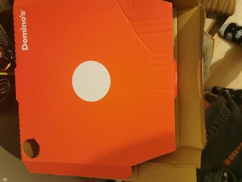 Consumer Review - Food Safety Domino's Pizza - Norwich - North, Waterloo Road, Norwich, UK Hey. So I ordered large vegan pizza wit... photo #1