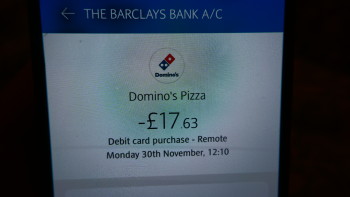 Consumer Review - Food Safety Domino's Pizza - Norwich - North, Waterloo Road, Norwich, UK Hey. So I ordered large vegan pizza wit... photo #3