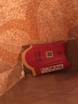 Consumer Review - Food Safety McDonald's Caxton Gibbet, Cambridge, UK fries and a double Big Mac Only 1 person got sick, started 1... photo #2