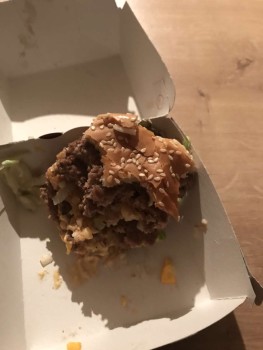 Consumer Review - Food Safety McDonald's Caxton Gibbet, Cambridge, UK fries and a double Big Mac Only 1 person got sick, started 1... photo #4
