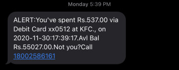 Consumer Review - Food Safety KFC, Road, Sector 12, Gurugram, Haryana, India The chicken tasted bad and old, me and my nephew got... photo #1