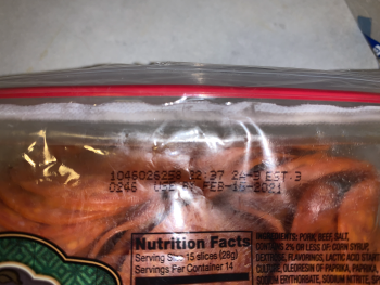 Consumer Review - Food Safety Pepperoni, Kroger, Independence, KY, USA Boutght a bag about 3 weeks ago and it has been in the frid... photo #2