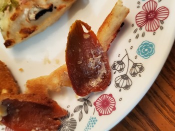 Consumer Review - Food Safety Pizza 73, 97 Street Northwest, Edmonton, AB, Canada Jalapeño popper My mother took a bite of the jal... photo #4