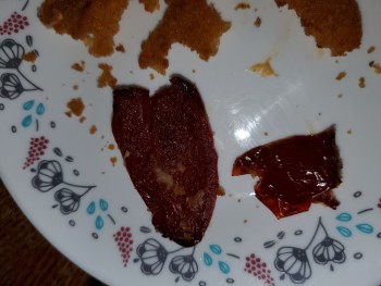 Consumer Review - Food Safety Pizza 73, 97 Street Northwest, Edmonton, AB, Canada Jalapeño popper My mother took a bite of the jal... photo #5