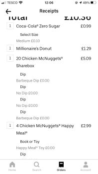 Consumer Review - Food Safety McDonald's Sunderland, High Street West, Sunderland, UK I ordered a chicken nugget happy meal for my... photo #1