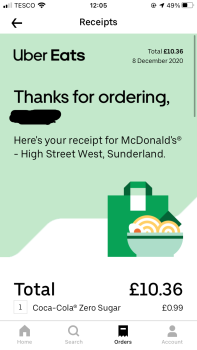 Consumer Review - Food Safety McDonald's Sunderland, High Street West, Sunderland, UK I ordered a chicken nugget happy meal for my... photo #3