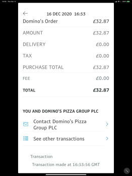 Consumer Review - Food Safety Domino's Pizza - East Kilbride - North, Lees Burn Court, Nerston, East Kilbride, Glasgow, UK Ordered... photo #2