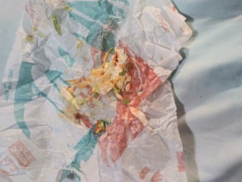 Consumer Review - Food Safety Taco Bell, South Washington Street, Bismarck, ND, USA Me and my husband ordered thur door dash at 12... photo #2