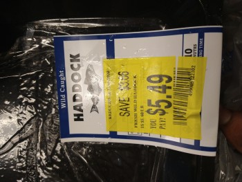 Consumer Review - Food Safety Walmart Supercenter, AJK Boulevard, Lewisburg, PA, USA Fish They sold us fish reduced for quick sell... photo #7