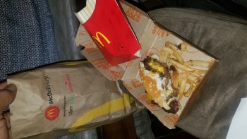 Consumer Review - Food Safety McDonald's, South Gaffey Street, San Pedro, CA, USA Double quarter pounder with cheese meal I ate 95... photo #3